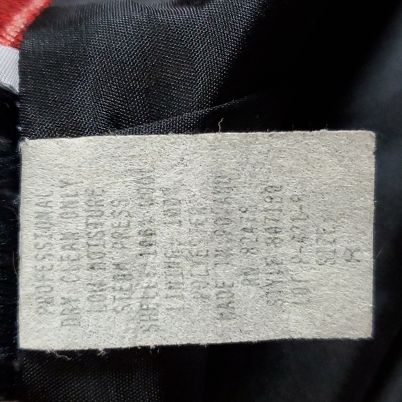 David N., M, vtg red plaid shorts, 80s - Picture 10 of 10